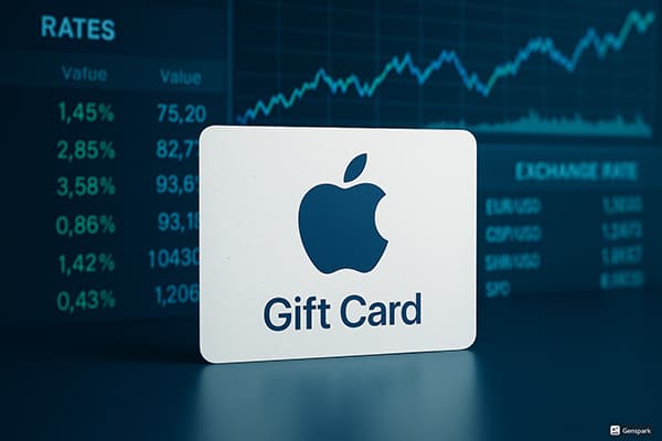 アップルギフトカードの買取相場は70％～90％